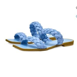 Dolce Vita Indy braided Sky Blue Stella NIB Sz 9